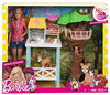 Barbie Doll and Animal Rescue Center with 8 Animals