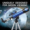 NASA Lunar Telescope for Kids - 90x Magnification, Includes Two Eyepieces, Tabletop Tripod, and Finder Scope- Kids Telescope for Astronomy Beginners, Space Toys, NASA Gifts (Amazon Exclusive)