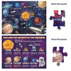 MINIWHALE Kids Puzzle for Kids Ages 4-8 Solar System Floor Puzzle Raising Children Recognition Promotes Hand Eye Coordinatio (46Pcs, 24x18in)
