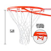 Ultra Sporting Goods Heavy Duty Basketball Net Replacement - All Weather Anti Whip, Fits Standard Indoor or Outdoor Rims - 12 Loops (White)