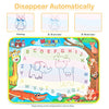 Obuby Water Drawing Mat Kids Doodle Mats Coloring Writing Board No Mess Toy for Kid Toddler Animal Educational Painting Pad Toys for Age 3 4 5 6 7 8 9 10 11 12 Girls Boys Toddlers Gift 40 x 28 Inches