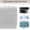 Indoor Air Conditioner Cover Window AC Unit Cover with Drawstring Double Insulation for Inside(25