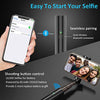 Vproof Monopod Selfie Stick Bluetooth, Lightweight Aluminum All in One Extendable Selfie Sticks Compact Design, Compatible with iPhone 15/14 Pro Max/14 Pro/14/14 Plus/13 Pro Max/13 Pro/13, Galaxy S22