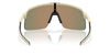Oakley Men's OO9463 Sutro Lite Rectangular Sunglasses, Matte Sand/Prizm Ruby, 39 mm