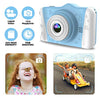 WOWGO Kids Digital Camera - 12MP Children's Camera with Large Screen for Boys and Girls, 1080P Rechargeable Electronic Camera with 32GB TF Card