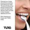 Peak Essentials | Tung Brush & Gel Kit | Tongue Cleaner for Adults | Tongue Scraper to Fight Bad Breath and Halitosis | Mouth Odor Eliminator | Fresh Mint | Made in America (Set of 1)