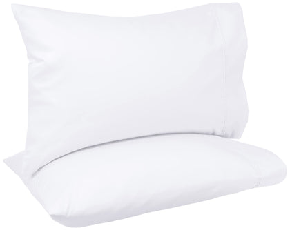 Amazon Basics 400 Thread Count Cotton Pillow Case, Standard, 30