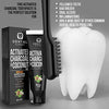 Dental Expert Charcoal Toothpaste Whitening, SLS Free, Tongue Cleaner & Toothbrush Included, Mint, Removes Coffee Stains from Teeth, 4oz