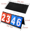 yiwoo Scoreboard Score Keeper,Volleyball Basketball Tennis Table Tennis Scoreboards(4-Digital)