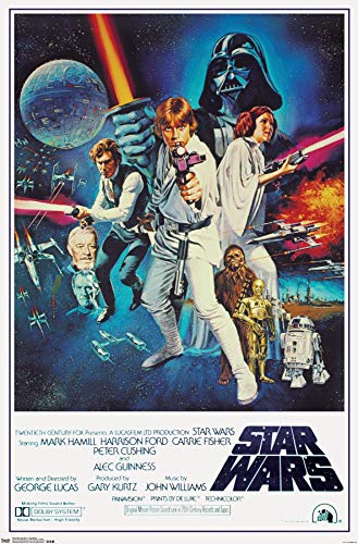 Trends International Star Wars IV One sheet Collector's Edition Wall Poster 24