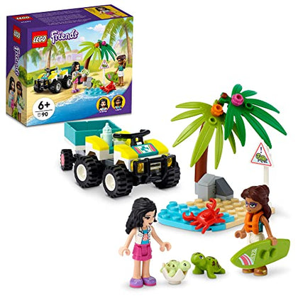 LEGO Friends Turtle Protection Vehicle 41697 Building Toy Set for Kids, Girls, and Boys Ages 6+ (90 Pieces)