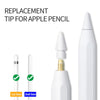 Replacement Tips Compatible with Apple Pencil 2 Gen iPad Pro Pencil - iPencil Nib for iPad Pencil 1 st/Pencil 2 Gen White 4 Pack