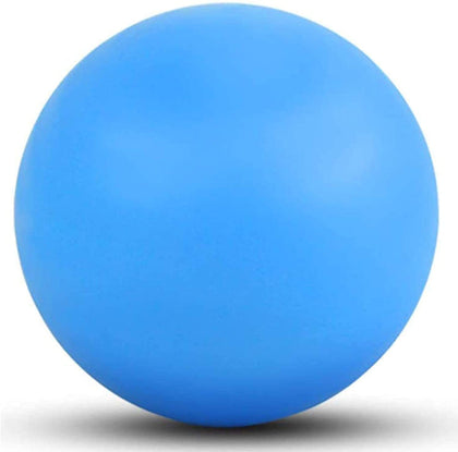 WOVTE Massage Lacrosse Ball for Sore Muscles, Shoulders, Neck, Back, Foot, Body, Deep Tissue, Trigger Point, Muscle Knots, Yoga and Myofascial Release (Blue)