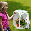 RESTCLOUD Professional Butterfly Habitat Insect Cage Caterpillar Enclosure Pop-up Polyester Bottom for Easier Clean