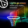 Brightz HoopBrightz LED Basketball Rim Light, Color Morphing - Motion Sensing Light for Basket Ball Rim - Changes Colors and Patterns When You Score - Fun Night Time Basketball with Boys, Girls, Teens