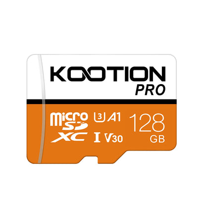 KOOTION Micro SD Card 128 gb Ultra Micro SDXC Memory U3 Card High Speed TF Card R Flash, U3, A1,V30, 128 GB
