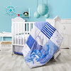 Little Grape Land 3 Piece Baby Boy Crib Bedding Set, Dinosaur Crib Set in Standard Size 52