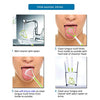 [Soft Silicon] 3PCS Tongue Scraper Cleaner, Oral Scrapers, Premium Sweeper Sets, Bad Breath Cure Tools, Effective Kits