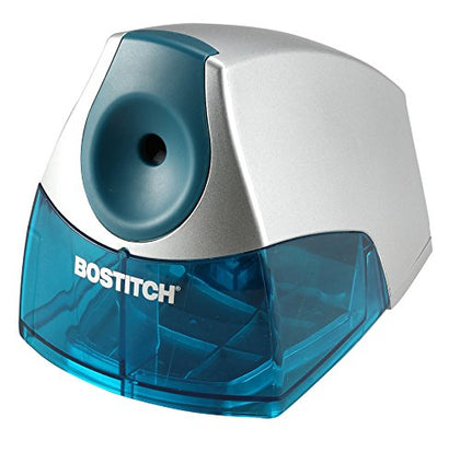Bostitch Personal Electric Pencil Sharpener - HHC Cutter Tech, Stall-Free Motor, High Capacity Tray, 7yr Warranty (EPS4-BLUE)