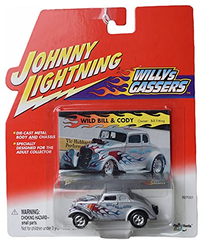 Johnny Lightning Willys Gassers Wild Bill & Cody, Silver