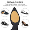 Dr. Shoesert Non-Slip Shoes Pads Adhesive Shoe Sole Protectors, High Heels Anti-Slip Shoe Grips (Yellow + Black)