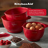 KitchenAid Classic Mixing Bowls, Set of 3, Empire Red, 2 quarts