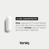 Toniiq Ultra High Purity Resveratrol Capsules - 98% Trans-Resveratrol - Highly Purified and Bioavailable - 60 Caps Reservatrol Supplement