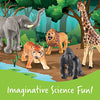 Learning Resources Jumbo Jungle Animals, Animal Toys for Kids, Safari Animals, 5 Pieces, Ages 18 months+