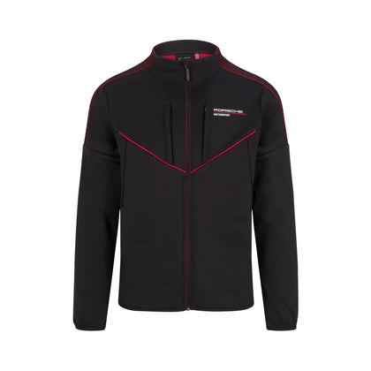 Fuel For Fans Porsche Motorsport Men's Fanwear Black Softshell Jacket