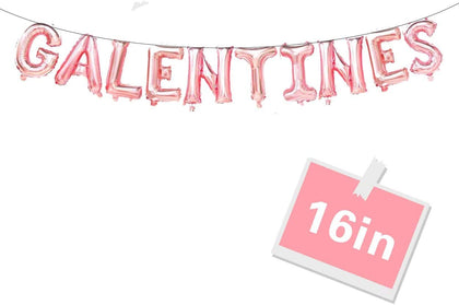 Galentines balloons, Valentine's Day Balloon Decorations, Galentine's Day Decor,Valentine's Day Balloon Banner, Valentine's Day Supplies, Galentine's Day Decorations