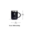 Hydro Flask Mug - Stainless Steel Reusable Tea Coffee Travel Mug - Vacuum Insulated, BPA-Free, Non-Toxic 12 oz