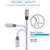 TAKAGI [MFi Certified] iPhone Charger, Lightning Cable 3PACK 6FT Nylon Braided USB Charging Cable High Speed Transfer Cord Compatible with iPhone 14/13/12/11 Pro Max/XS MAX/XR/XS/X/8/iPad