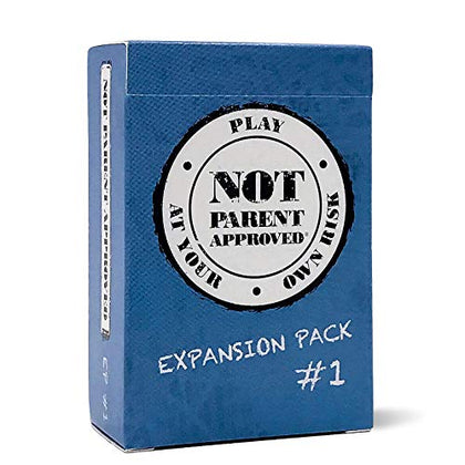 Not Parent Approved Expansion Pack #1 (Core Game Sold Separately): A Fun Card Game and Gift for Kids 8+, Tweens, Teens, Families and Mischief Makers - The Original, Hilarious Family Party Game