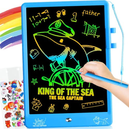 ZMLM Gift for Boys Girls Toys 3-12 Year Old: 10 Inch LCD Writing Drawing Tablet Electronic Magic Doodle Board Toddler Preschool Educational Learning Travel Activity Pad Kids Birthday Christmas Gifts