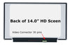 SCREENARAMA New Screen Replacement for N140BGA-EB4 REV.C5, HD 1366x768, Matte, LCD LED Display with Tools