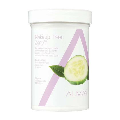 Almay Oil Free Gentle Eye Makeup Remover Pads, 120 Count (Pack of 3)3
