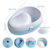 Electric Bubble Nail Soaking Bowl, Manicure Hand Bowl Jet Spa Massage Soak Soothing Relaxing Manicure Machine Soften Cuticles