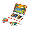 Janod Magnetibook 51 pc Magnetic Dinosaur Mix and Match Game - Ages 3+ - J02590
