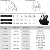 Fittin Womens Padded Sports Bras Wire Free with Removable Pads Black ,S