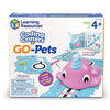 Learning Resources Coding Critters Go Pets Dipper the Narwhal - 14 Pieces, Ages 4+ Screen-Free Early Coding Toy For Kids, Interactive STEM Coding Pet, Toddler Learning Toys
