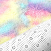 junovo Soft Rainbow Area Rugs for Girls Room, Fluffy Colorful Rugs Cute Floor Carpets Shaggy Playing Mat for Kids Baby Girls Bedroom Nursery Home Decor, 2ft x 4ft Tie-Dyed Rainbow