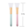 2 PCS Face Mask Beauty Tool Soft Silicone Facial Mud Mask, Brush Hairless Body Lotion And Butter Applicator