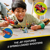 LEGO Monkie Kid Red Sons Inferno Jet 80019 Building Kit (299 Pieces)
