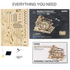 ROKR 3D Puzzles for Adults,Wooden Marble Run,3D Wooden Puzzles for Adults Kids Ages 12-14,Wood Puzzles Adult,Model Kits for Adults,STEM Projects for Kids Ages 12-16,Home Decor Hobbies for Men Women