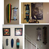 YYST Skateboard Wall Mount Skateboard Wall Hanger Storage Rack Flexible Hanger - Fit Cruiser Boards, Skateboards, Penny Boards, Longboards,etc- W Style - No Board -2/PK