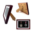 Medal Display case, Suitable for displaying All Sports Medals. (2 Medals, red)