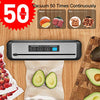 Inkbird Vacuum Sealer Machine with Starter Kit, Automatic PowerVac Air Sealing Machine for Food Preservation, Dry & Moist Sealing Modes,Built-in Cutter,Easy Cleaning Storage with Sealer Bag*5 (8