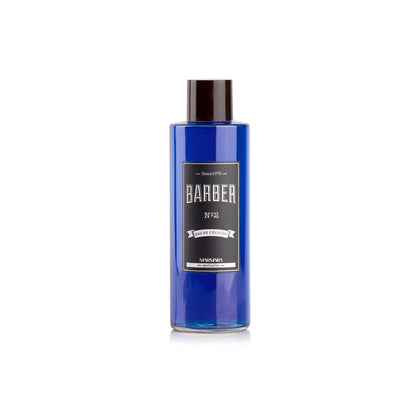 Marmara Barber Cologne - Best Choice of Modern Barbers and Traditional Shaving Fans (No 2 Blue, 500ml x 1 Bottle)
