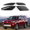 sportuli Black Exterior Roof Rails Rack End Cover Protection Shell Cap Replacement for 2003-2009 T-oyota 4Runner 4WD N210