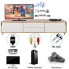 DVD Player, HDMI & RCA Connection, Region Free DVD Players for TV, with Microphone/USB Input Design, NTSC/PAL System, Comes with HDMI & RCA Cable and Remote Control.